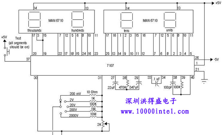 数字电压表