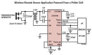 LTC3108 Typical Application