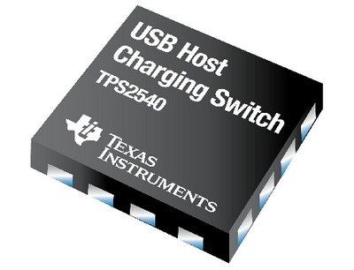 德州仪器推出业界首款集成型 USB 充电端口的电源开关